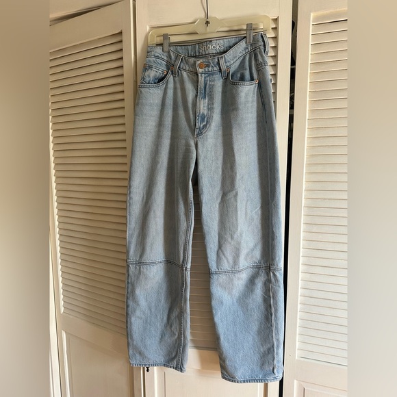 MOTHER Denim - SNACKS! By Mother high rise semi wide leg jeans
